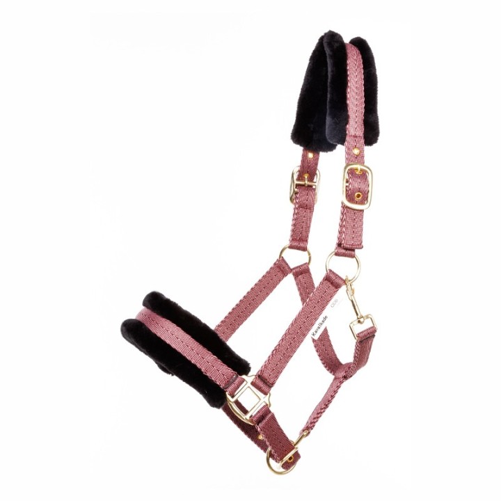 Pferdehalfter mit Kunstfell Kavalkade Gretchen