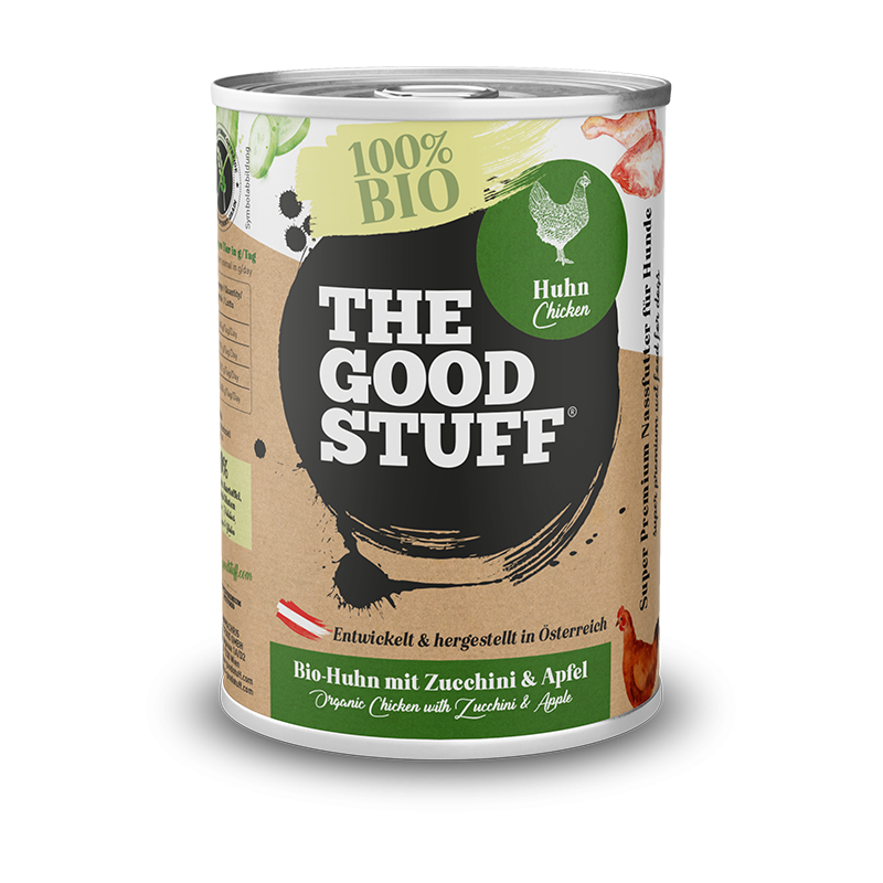 BIO Huhn mit Zucchini & Apfel
