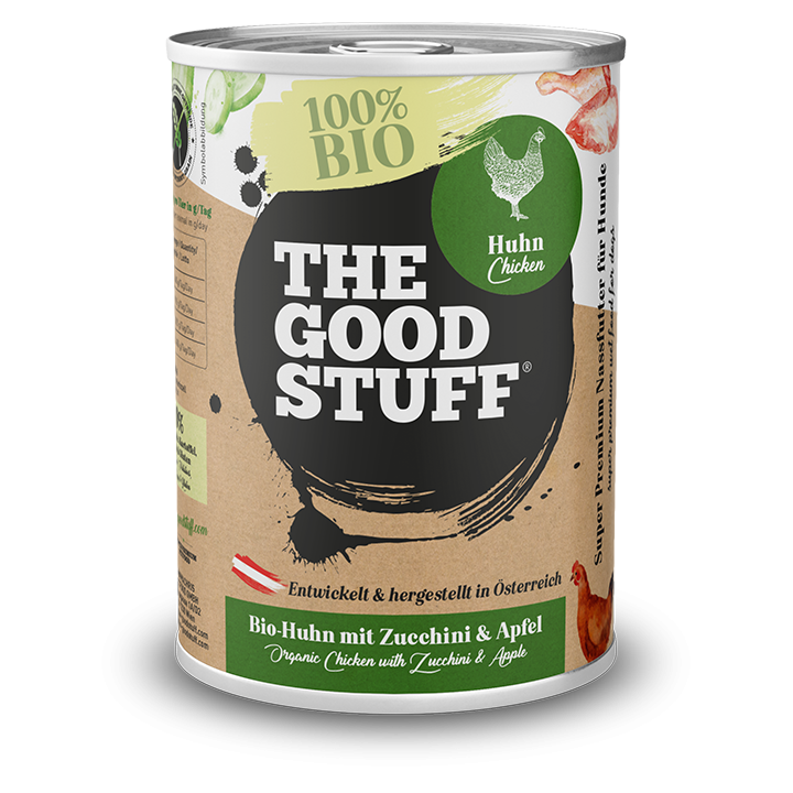 BIO Huhn mit Zucchini & Apfel