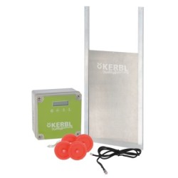 Kerbl Hobbyfarming Automatische Schiebetür für Hühnerställe - B 40 x H 43 cm