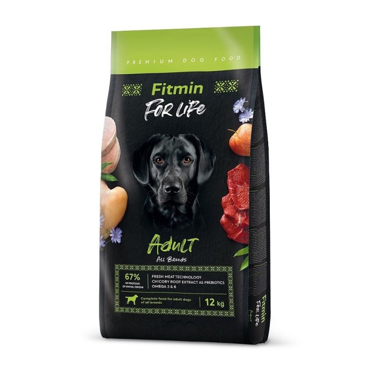 FITMIN Dog For Life Adult 12kg für einen erwachsenen Hund