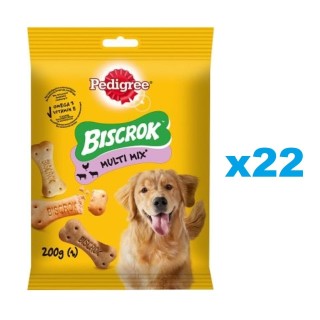 PEDIGREE Multi biscrok Hundesnacks 22x200 g
