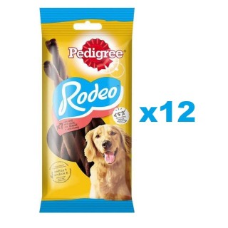 PEDIGREE Rodeo 12x122 g Hundesnack mit Rind