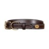 Hundehalsband aus flachem Leder Dy’on