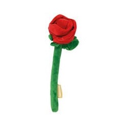 Plüsch Blume [Rose (rot)]