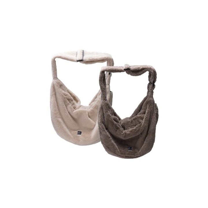 Designed by Lotte Hundetragetasche Laki - Taupe