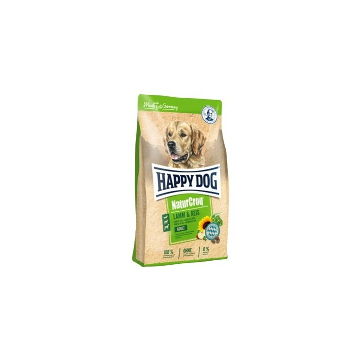 Happy Dog NaturCroq Lamm & Reis - 15+3 kg