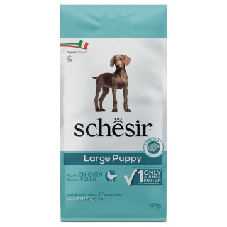Schesir Dog Large Puppy mit Huhn - 12 kg