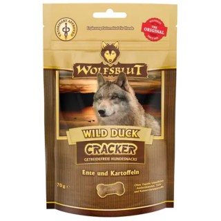 WOLFSBLUT Hundesnack Wild Duck Cracker - 70 g