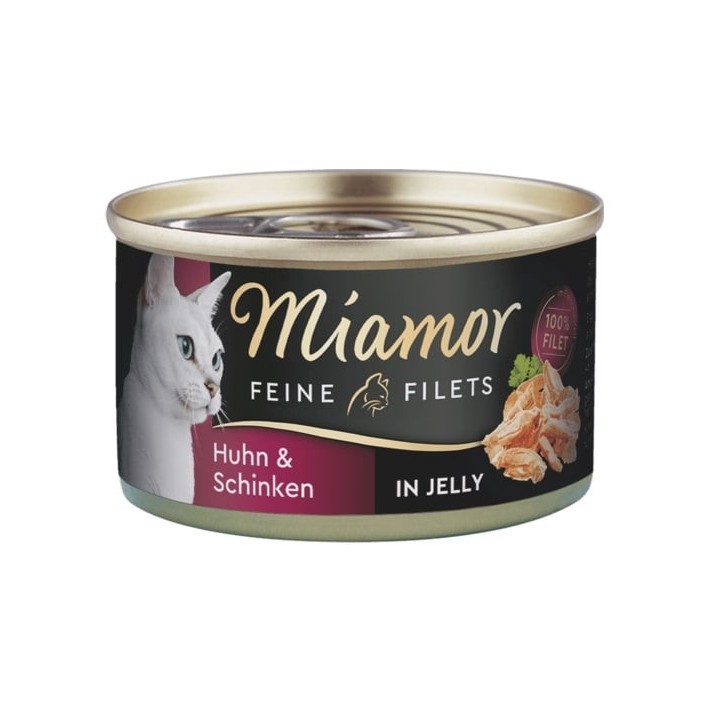 MIAMOR Feine Filets Hähnchen mit Schinken in Sauce 100 g