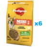 PEDIGREE Adult Mini 6x2 kg: Trockenfutter mit Geflügel und Gemüse für adulte Hunde kleiner Rassen
