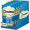 DREAMIES 6x60 g mit schmackhaftem Lachs für Katzen