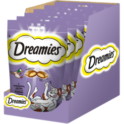 DREAMIES 6x60 g : Leckerlis mit köstlicher Ente für Ihre Katze