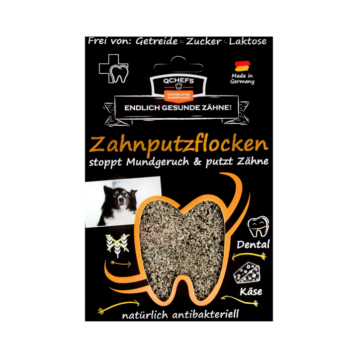 Qchefs Zahnputzflocken - Hunde