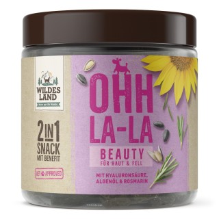 Wildes Land | Beauty - Für Haut & Fell | 2in1 Snack mit Benefit | 300 g