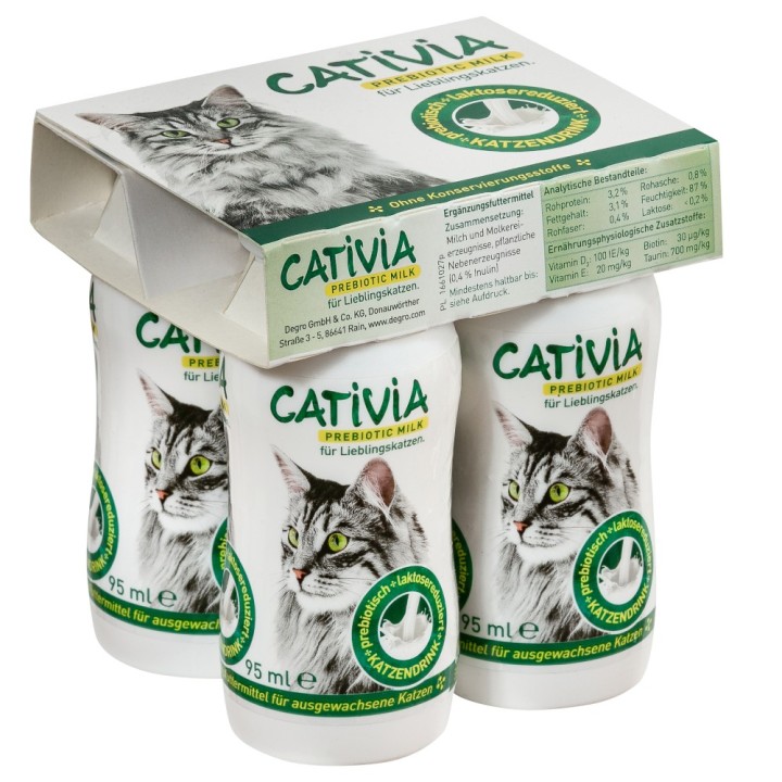 Cativia Katzenmilch - 4 x 95 ml