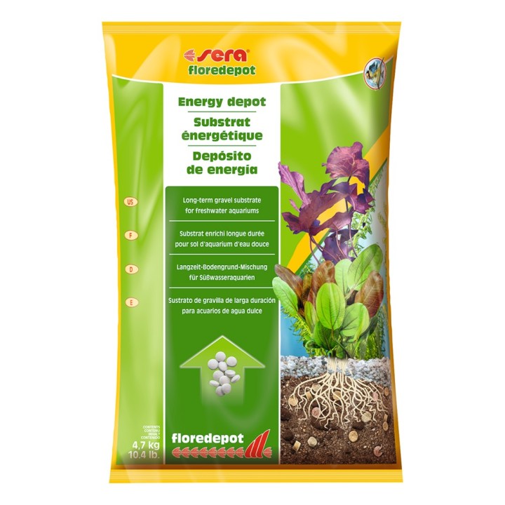Sera Floredepot Energy Depot - 4,7 kg