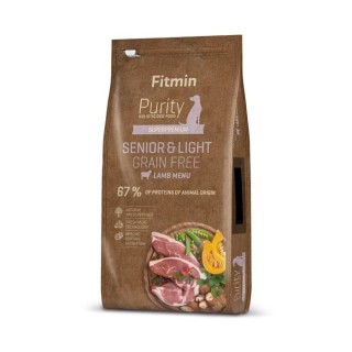 FITMIN Dog Purity rice senior &amp, light venison &amp, lamb 12 kg