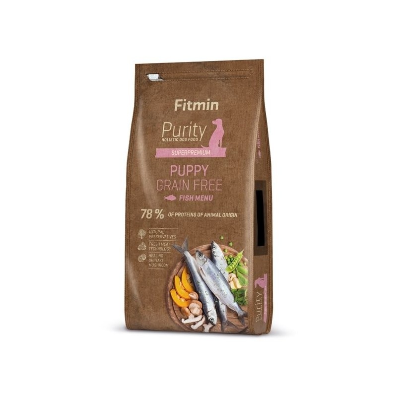 FITMIN Dog Purity Grain free puppy fish 12 kg