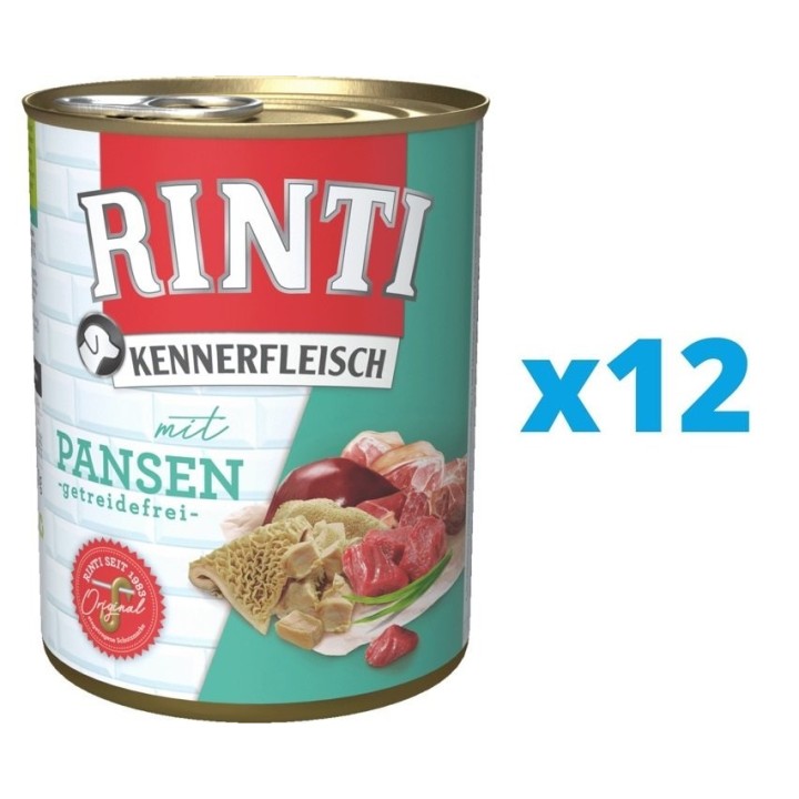 RINTI Kennerfleisch Pansen 12 x 800 g