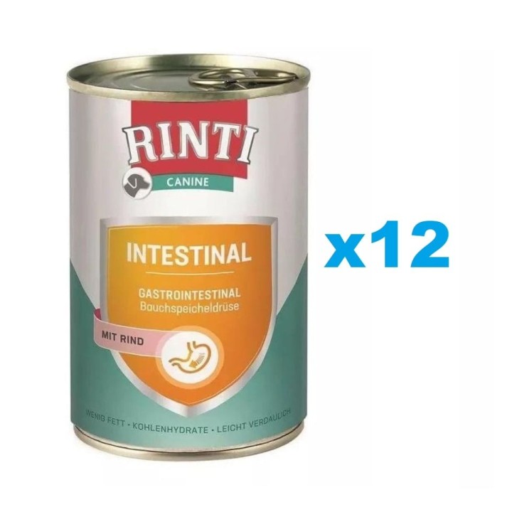 RINTI Canine Intestinal beef 12 x 400 g Rindfleisch