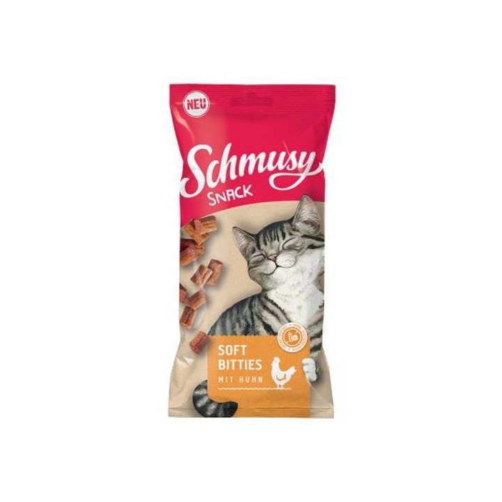SCHMUSY SNACK Soft Bitites weiche Entenbisse 60 g