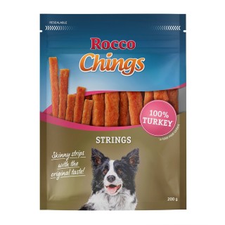Rocco Chings Strings 150 / 200 g - Sparpaket % - Truthahn 4 x 200 g
