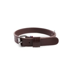 Doppellagiges Halsband aus Rindsleder für Hunde Martin Sellier 20/45