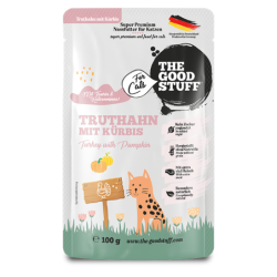 Truthahn mit Kürbis - Pouch
