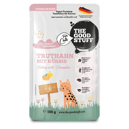 Truthahn mit Kürbis - Pouch