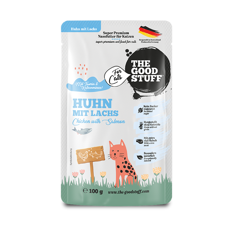 Huhn mit Lachs - Pouch