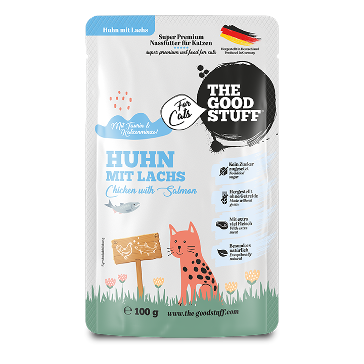 Huhn mit Lachs - Pouch