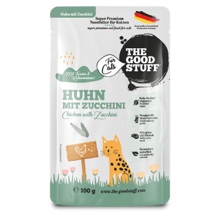 Huhn mit Zucchini - Pouch