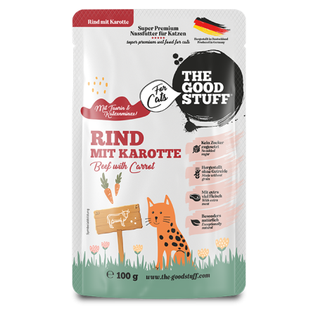 Rind mit Karotte - Pouch