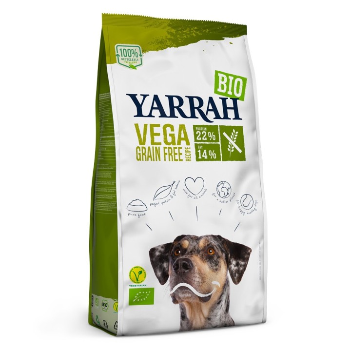 Yarrah Bio Ökologisches Vega Getreidefrei - 2 kg