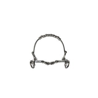 Gebiss 2 Ringe für Pferde Entspannung Metalab Magic System
