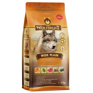 WOLFSBLUT Hundetrockenfutter Wide Plain Pferdefleisch & Süßkartoffel - 2 kg