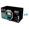 SHEBA Classics 32x85 g Nassfutter mit Lachs, Weißfisch und Karotte, Thunfisch und Gemüse für adulte Katzen in Terrine