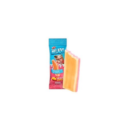 HELADO Hunde-Kau-Eis [Schinken & Käse Geschmack - 1 Stück]