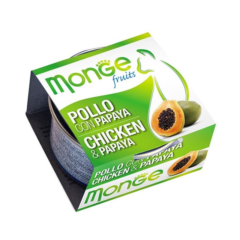 MONGE Fruit Huhn mit Papaya 80 g
