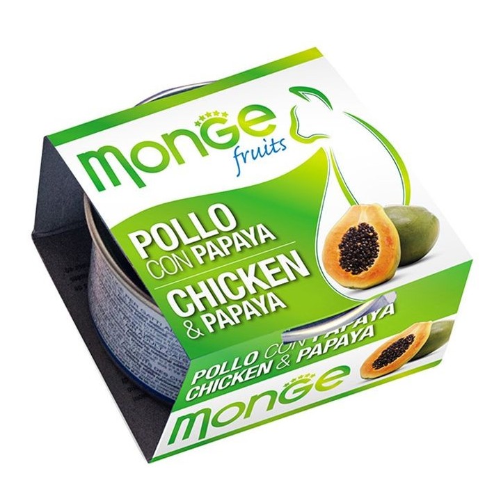 MONGE Fruit Huhn mit Papaya 80 g