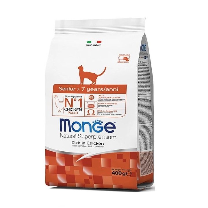 MONGE Cat Senior 400g