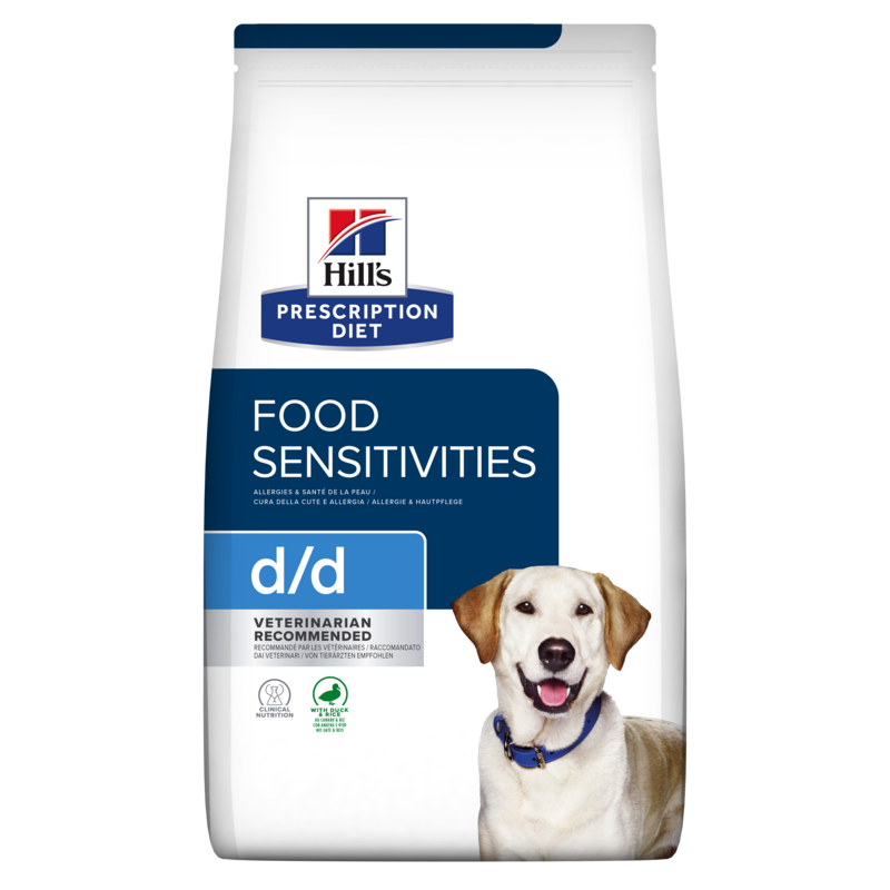 HILL'S Prescription Diet d/d Hundefutter mit Ente und Reis 12 kg