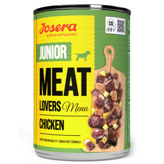 JOSERA Meat Lovers Junior Menu Huhn für Welpen 6x400g