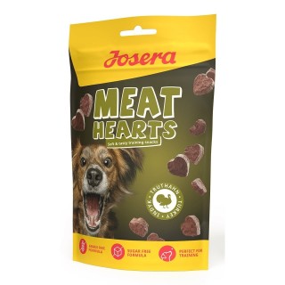 JOSERA Meat Hearts Turkey Trainingsleckerli mit Pute 70g
