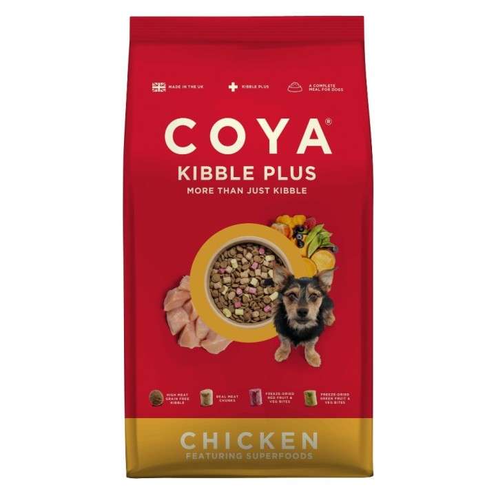 Coya Kibble Plus mit Huhn - 1,5 kg