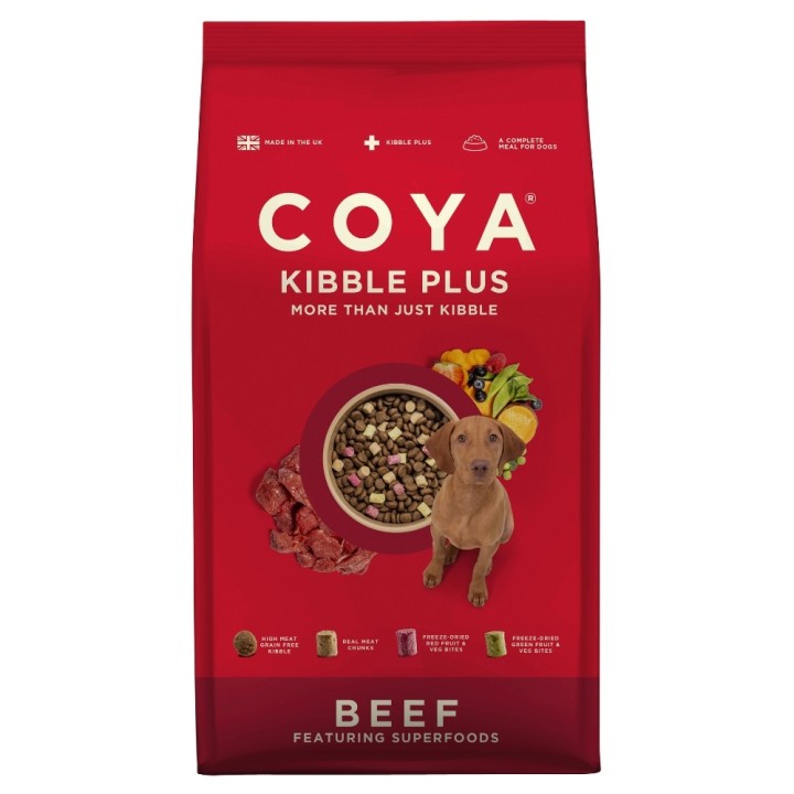 Coya Kibble Plus mit Rind - 1,5 kg