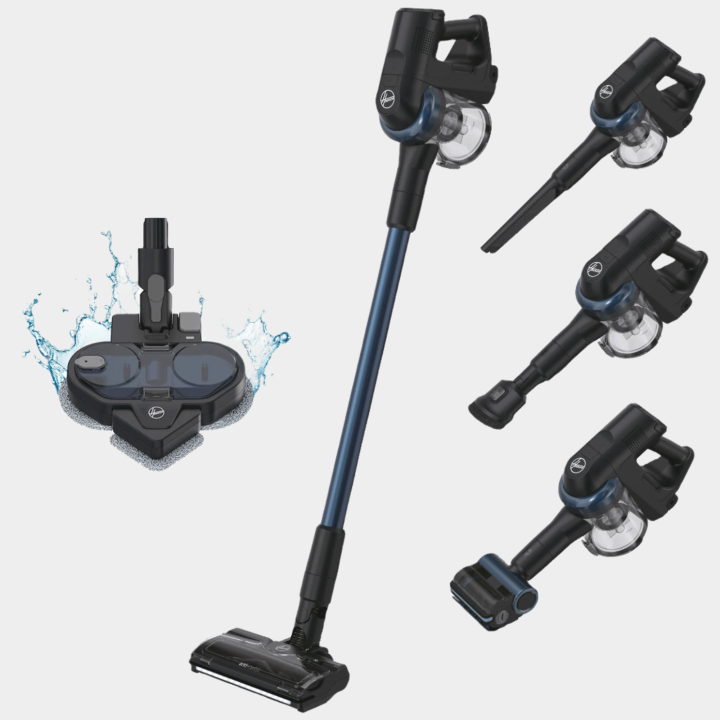 Hoover HF4 Akkustaubsauger mit Wischaufsatz [HF410YP3]