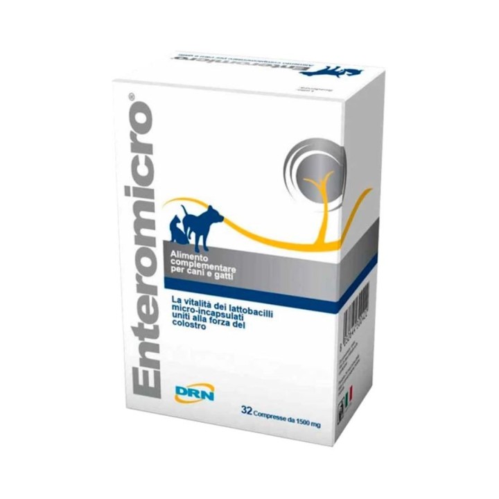 GEULINICX Enteromicro Complex 32 Tab. zur Regulierung der Darmflora bei Hunden und Katzen