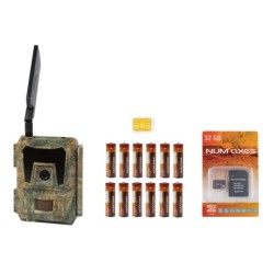 Fotofalle + 12 Batterien aa + 1 Speicherkarte 32 gb + 1 Simkarte Num'axes